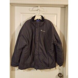 Champion Authentic Athletic Apparel Men XL Thick Gray Coat